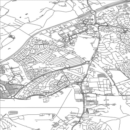 ROAD MAP OF PATCHWAY, UNITED KINGDOM BY MAPBAKES