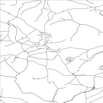 ROAD MAP OF PELYNT, UNITED KINGDOM BY MAPBAKES