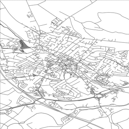 ROAD MAP OF PENRITH, UNITED KINGDOM BY MAPBAKES