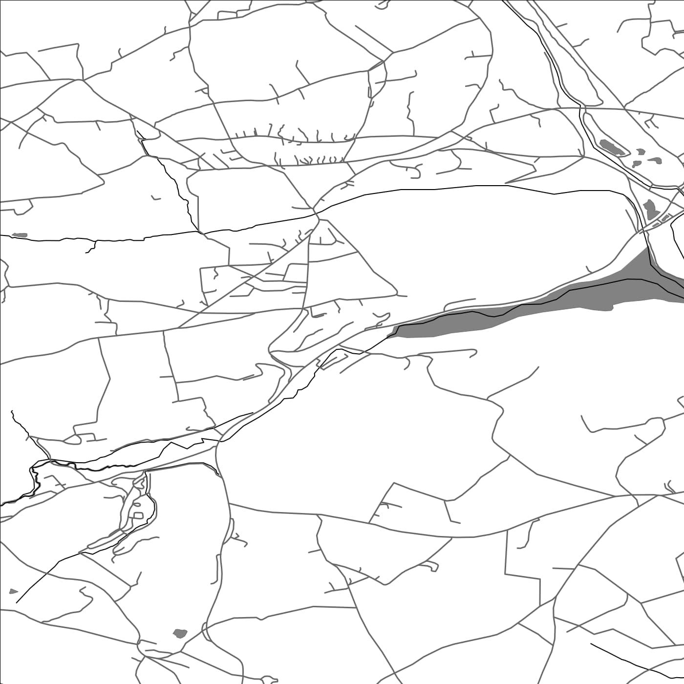 ROAD MAP OF PERRANARWORTHAL, UNITED KINGDOM BY MAPBAKES