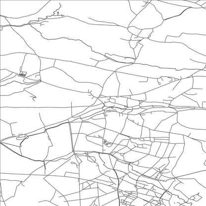 ROAD MAP OF PILTON, UNITED KINGDOM BY MAPBAKES