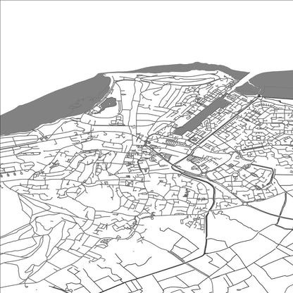 ROAD MAP OF PORTISHEAD, UNITED KINGDOM BY MAPBAKES