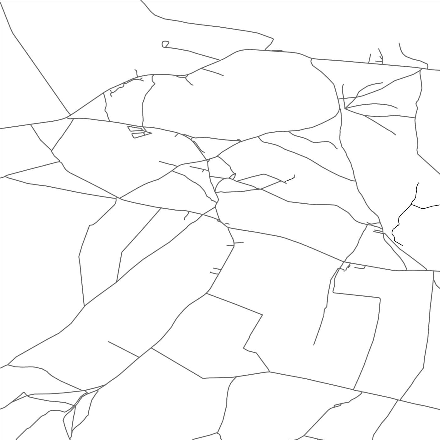 ROAD MAP OF PRIDDY, UNITED KINGDOM BY MAPBAKES