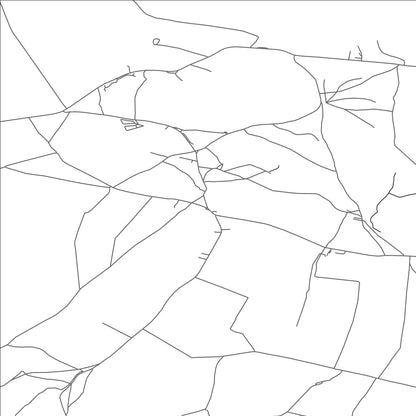 ROAD MAP OF PRIDDY, UNITED KINGDOM BY MAPBAKES