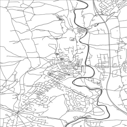 ROAD MAP OF RAMSBOTTOM, UNITED KINGDOM BY MAPBAKES