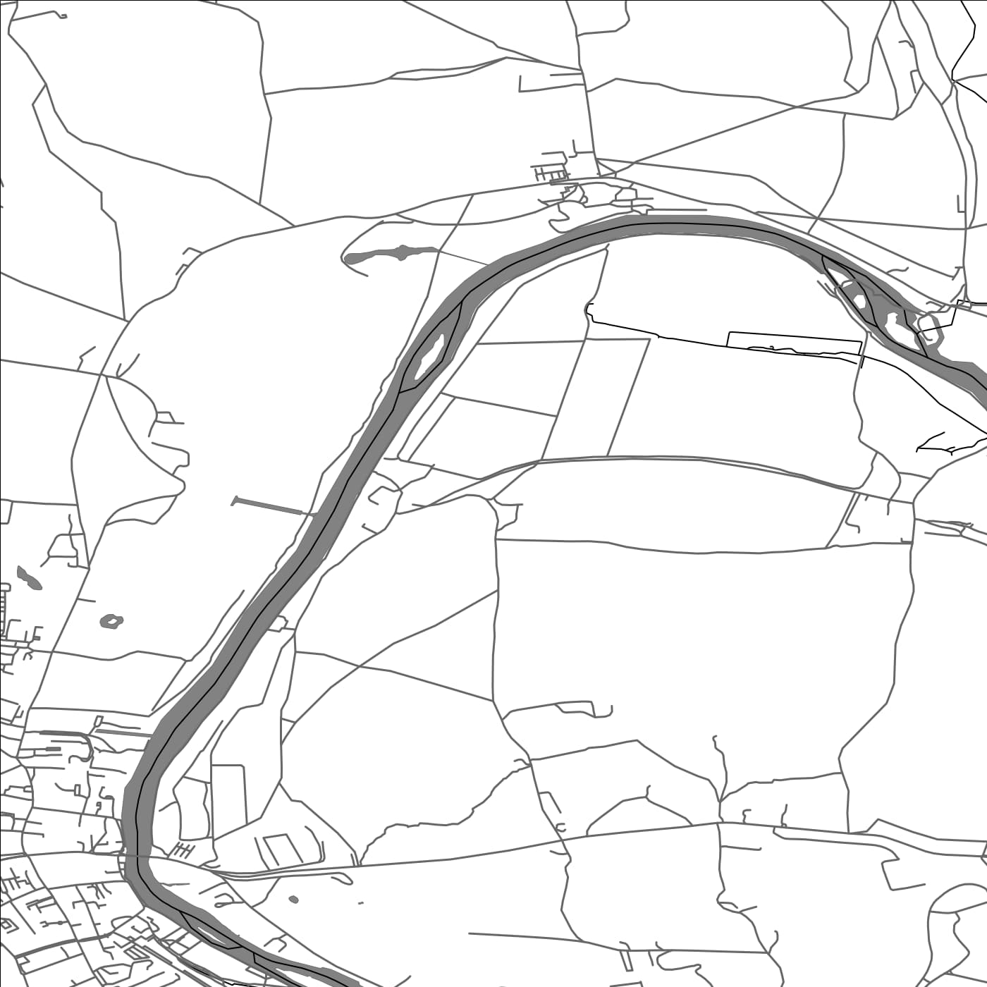 ROAD MAP OF REMENHAM, UNITED KINGDOM BY MAPBAKES