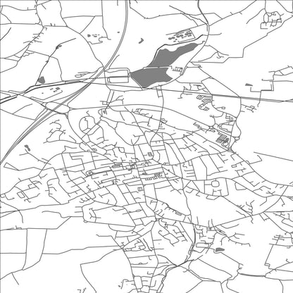 ROAD MAP OF RIPLEY, UNITED KINGDOM BY MAPBAKES