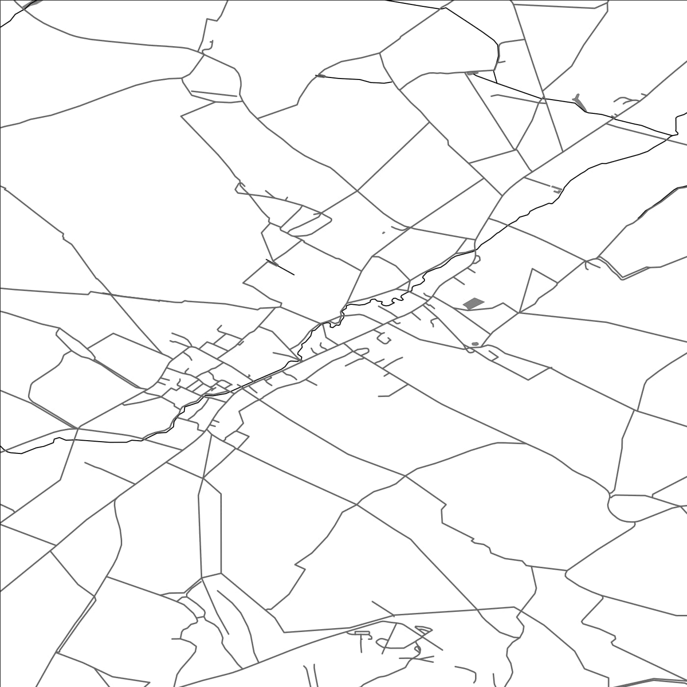 ROAD MAP OF RISELEY, UNITED KINGDOM BY MAPBAKES