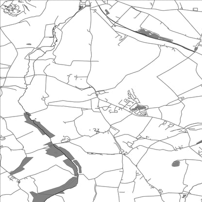 ROAD MAP OF ROOKLEY, UNITED KINGDOM BY MAPBAKES