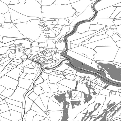 ROAD MAP OF RYE, UNITED KINGDOM BY MAPBAKES