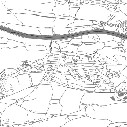 ROAD MAP OF RYTON, UNITED KINGDOM BY MAPBAKES