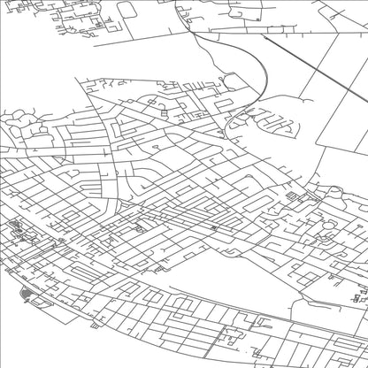 ROAD MAP OF SAINT ANNE'S ON THE SEA, UNITED KINGDOM BY MAPBAKES