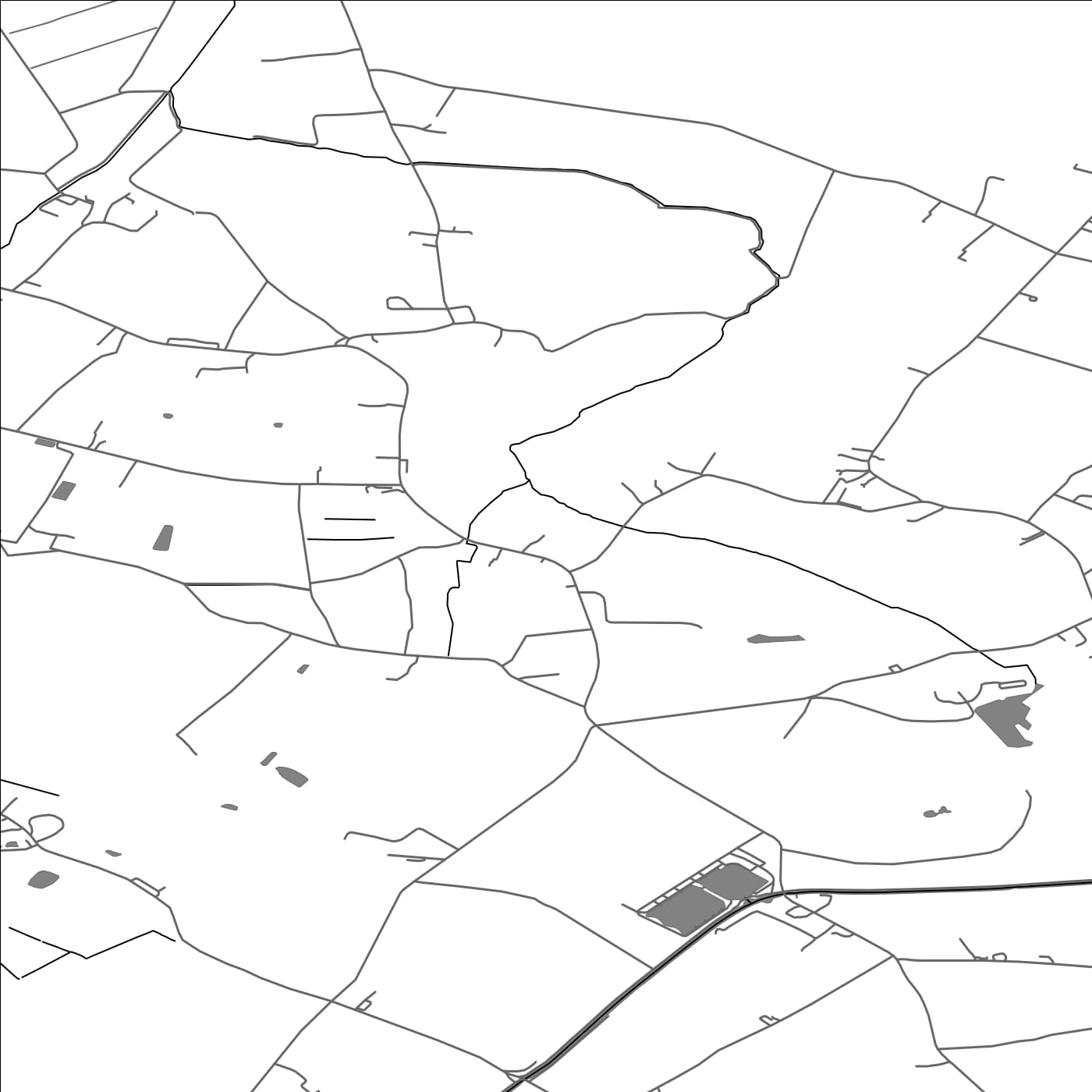 ROAD MAP OF SCARISBRICK, UNITED KINGDOM BY MAPBAKES