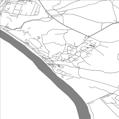 ROAD MAP OF SEASCALE, UNITED KINGDOM BY MAPBAKES