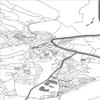 ROAD MAP OF SELBY, UNITED KINGDOM BY MAPBAKES