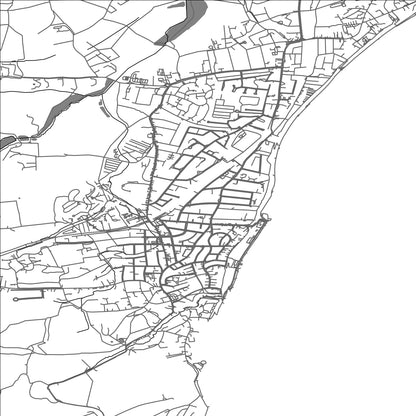 ROAD MAP OF SHANKLIN, UNITED KINGDOM BY MAPBAKES