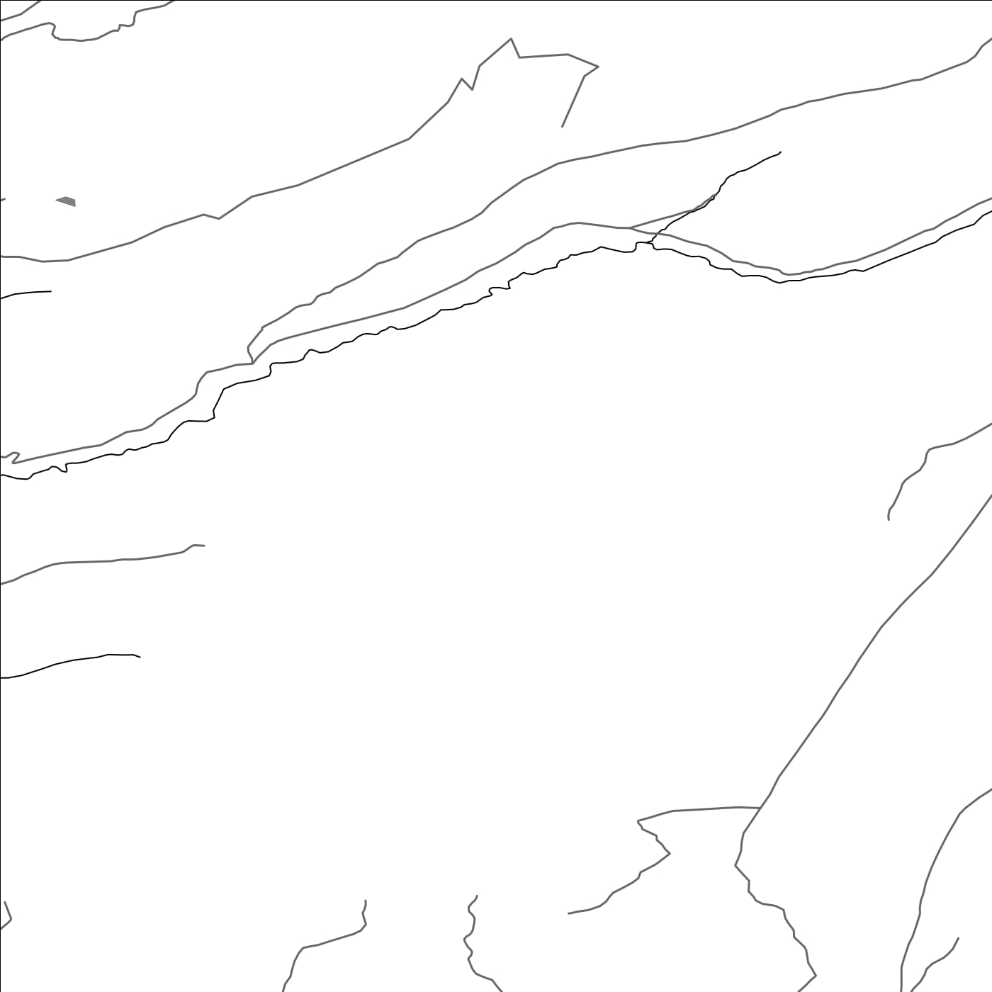 ROAD MAP OF SHELF, UNITED KINGDOM BY MAPBAKES