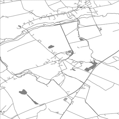 ROAD MAP OF SHEPRETH, UNITED KINGDOM BY MAPBAKES