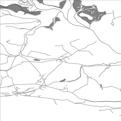 ROAD MAP OF SHEVIOCK, UNITED KINGDOM BY MAPBAKES