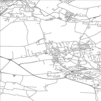 ROAD MAP OF SHILDON, UNITED KINGDOM BY MAPBAKES