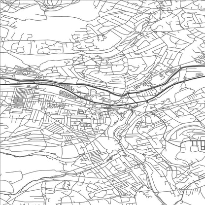 ROAD MAP OF SHIPLEY, UNITED KINGDOM BY MAPBAKES