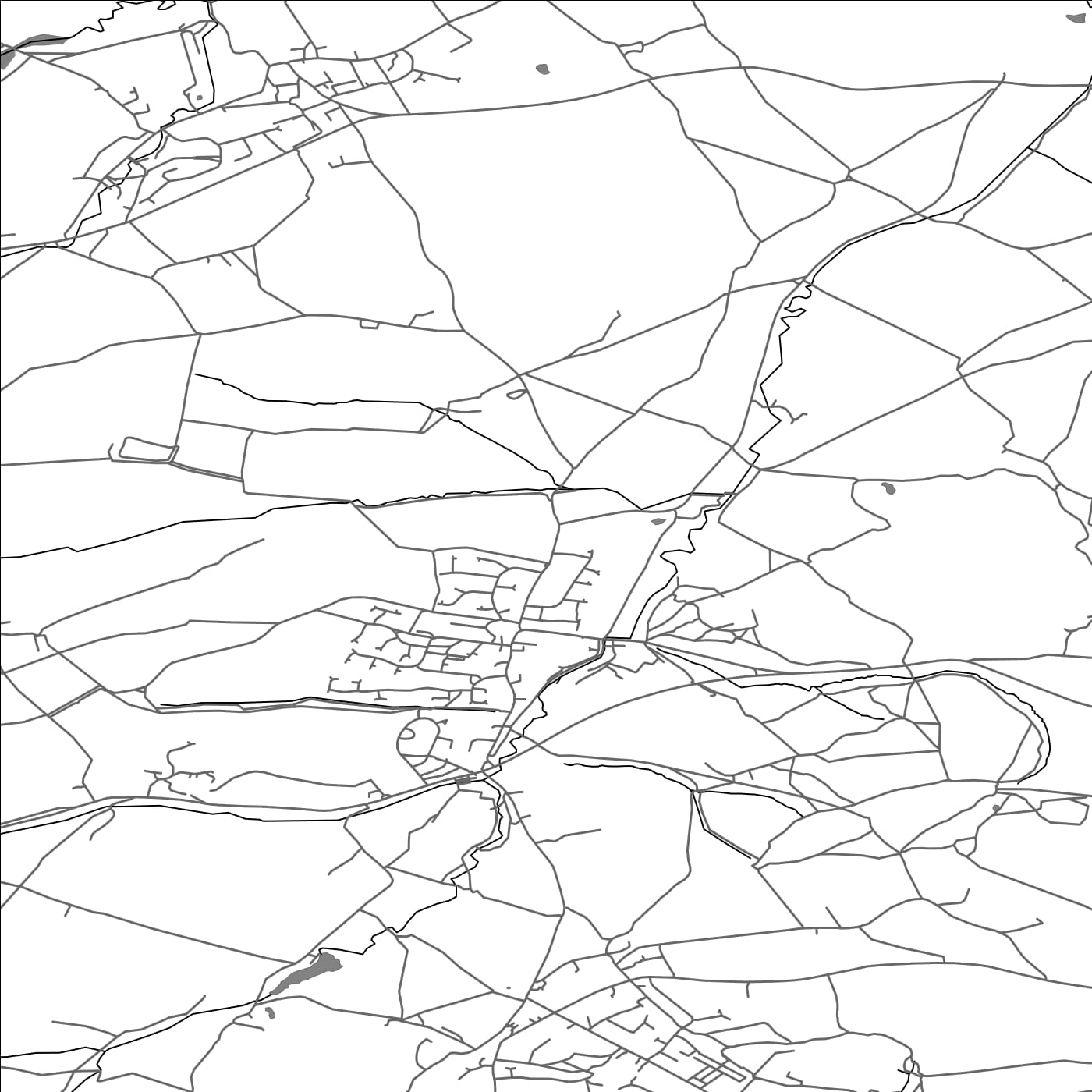 ROAD MAP OF SILKSTONE, UNITED KINGDOM BY MAPBAKES