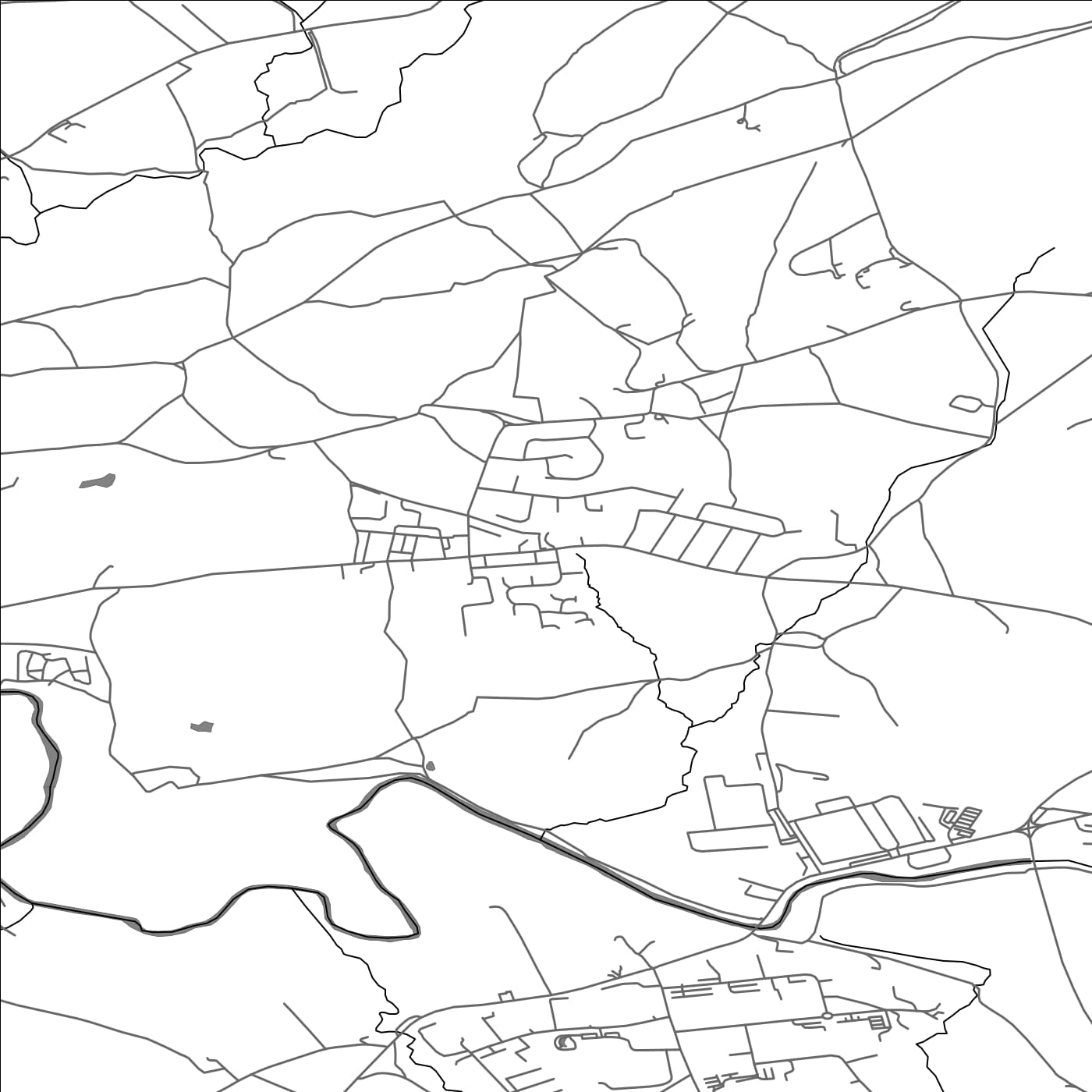 ROAD MAP OF SIMONSTONE, UNITED KINGDOM BY MAPBAKES