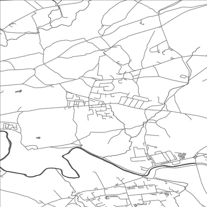 ROAD MAP OF SIMONSTONE, UNITED KINGDOM BY MAPBAKES