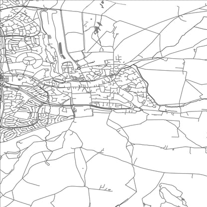 ROAD MAP OF SODBURY, UNITED KINGDOM BY MAPBAKES