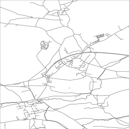 ROAD MAP OF SPARKFORD, UNITED KINGDOM BY MAPBAKES