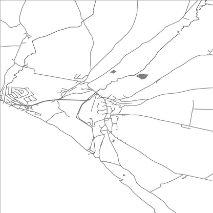 ROAD MAP OF ST BEES, UNITED KINGDOM BY MAPBAKES