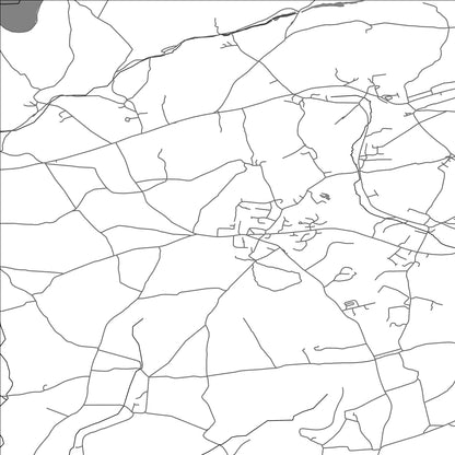 ROAD MAP OF ST CLEER, UNITED KINGDOM BY MAPBAKES