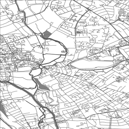 ROAD MAP OF ST CLEMENT, UNITED KINGDOM BY MAPBAKES