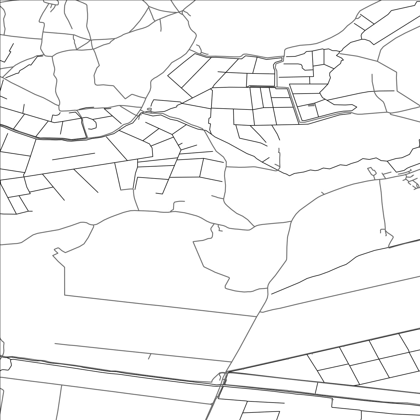 ROAD MAP OF ST CUTHBERT OUT, UNITED KINGDOM BY MAPBAKES