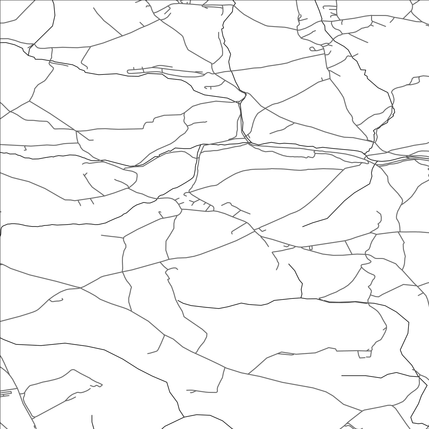 ROAD MAP OF ST DOMINICK, UNITED KINGDOM BY MAPBAKES