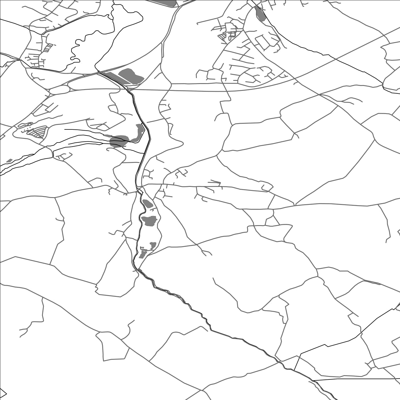 ROAD MAP OF ST ERTH, UNITED KINGDOM BY MAPBAKES