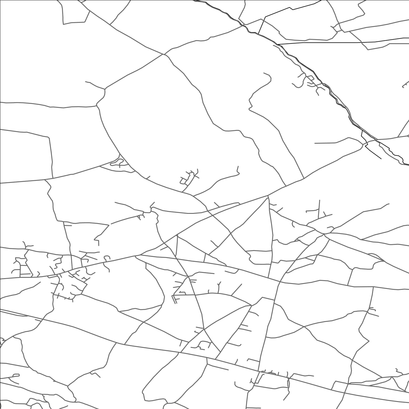 ROAD MAP OF ST HILARY, UNITED KINGDOM BY MAPBAKES