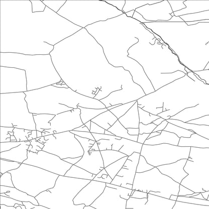 ROAD MAP OF ST HILARY, UNITED KINGDOM BY MAPBAKES