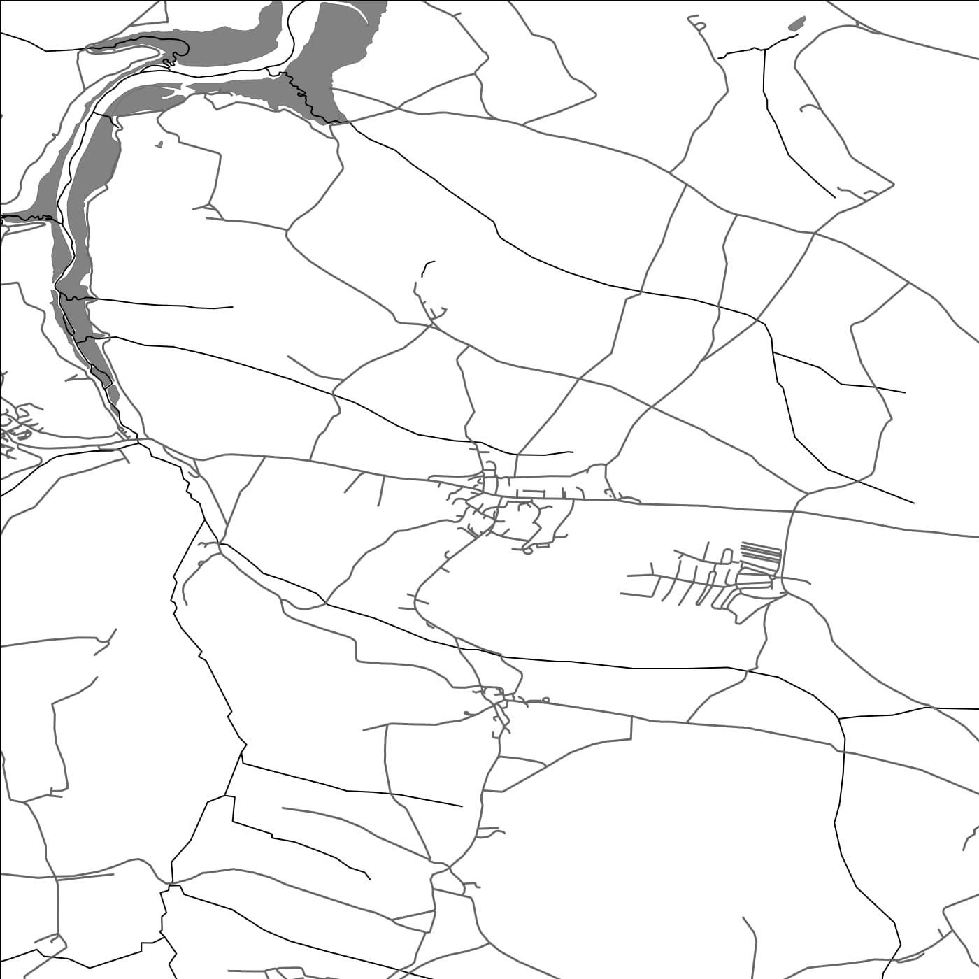 ROAD MAP OF ST ISSEY, UNITED KINGDOM BY MAPBAKES