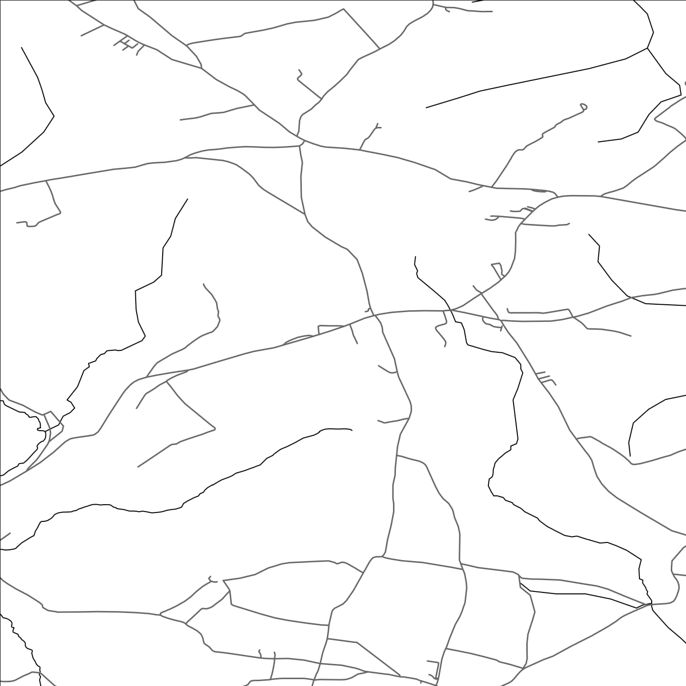 ROAD MAP OF ST IVE, UNITED KINGDOM BY MAPBAKES