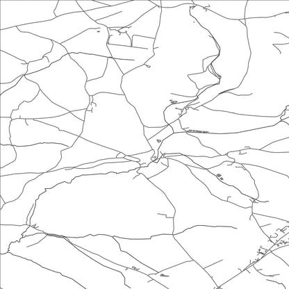 ROAD MAP OF ST KEW, UNITED KINGDOM BY MAPBAKES