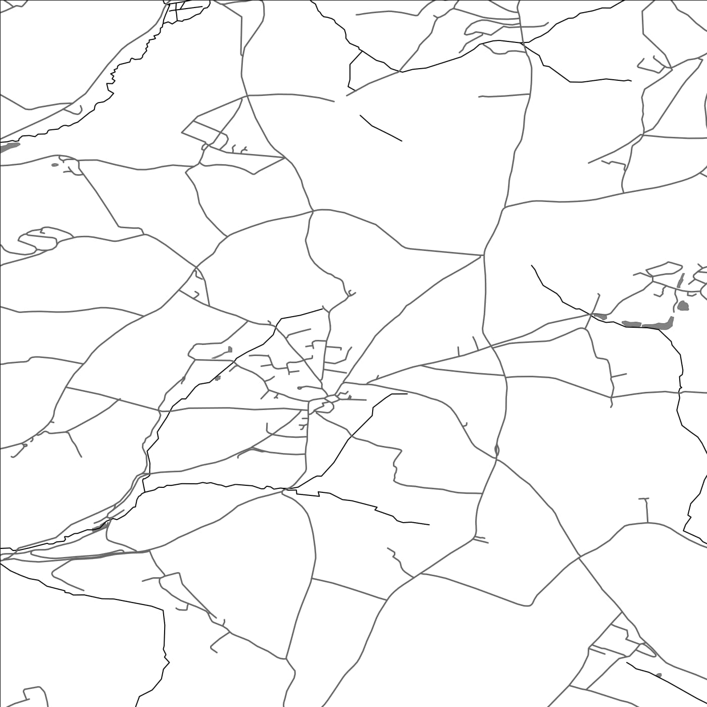 ROAD MAP OF ST TUDY, UNITED KINGDOM BY MAPBAKES