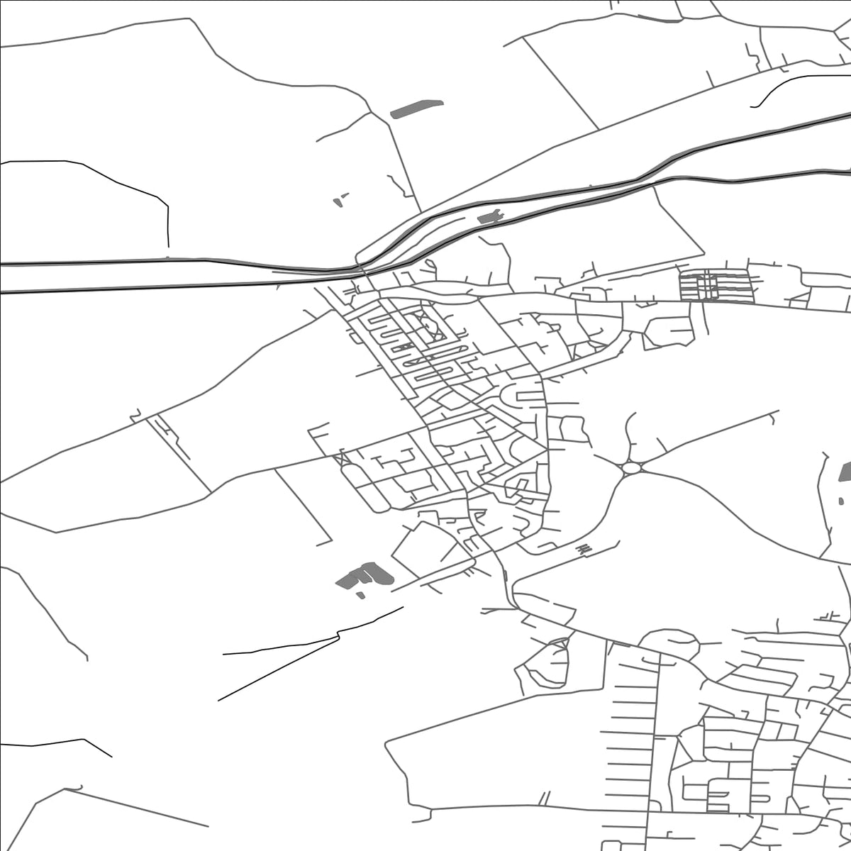 ROAD MAP OF STAINFORTH, UNITED KINGDOM BY MAPBAKES