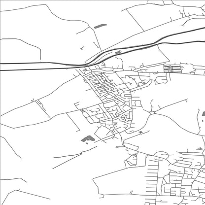 ROAD MAP OF STAINFORTH, UNITED KINGDOM BY MAPBAKES