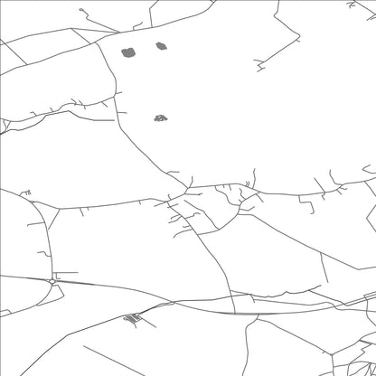 ROAD MAP OF STANBRIDGE, UNITED KINGDOM BY MAPBAKES