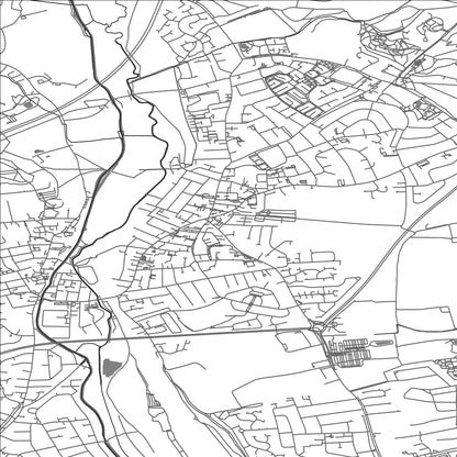 ROAD MAP OF STAPLEFORD, UNITED KINGDOM BY MAPBAKES