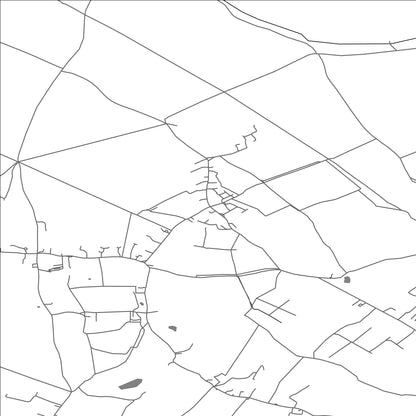 ROAD MAP OF STETCHWORTH, UNITED KINGDOM BY MAPBAKES