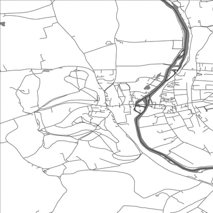 ROAD MAP OF STREATLEY, UNITED KINGDOM BY MAPBAKES