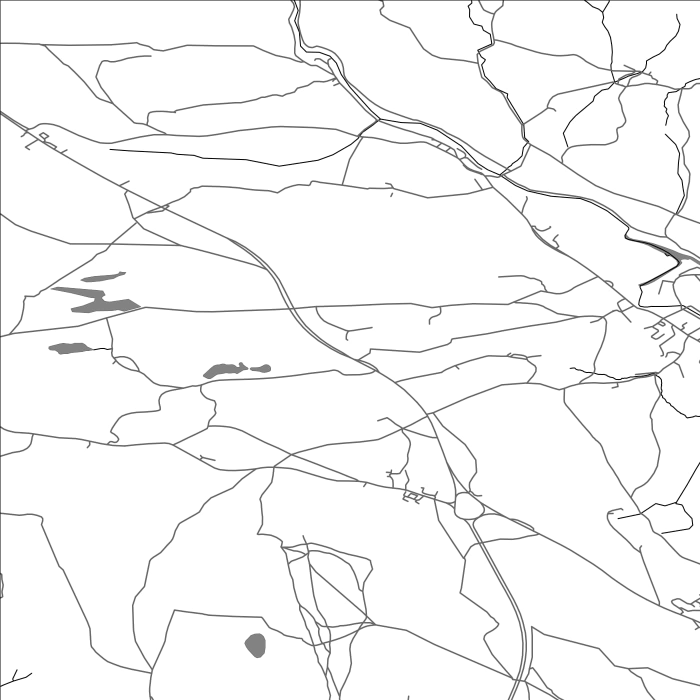 ROAD MAP OF STRICKLAND KETEL, UNITED KINGDOM BY MAPBAKES