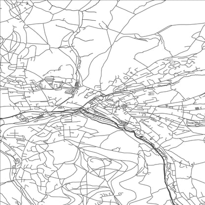 ROAD MAP OF STROUD, UNITED KINGDOM BY MAPBAKES